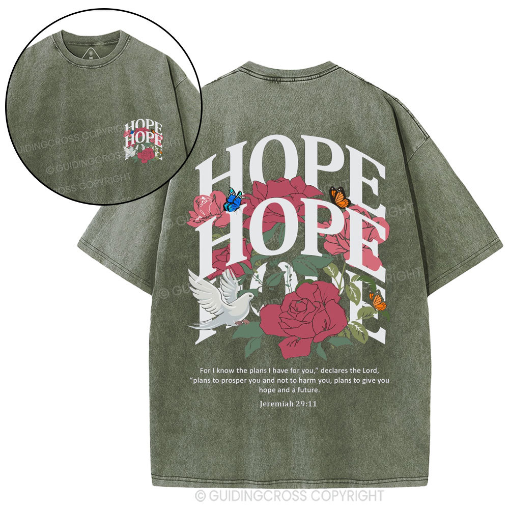 Hope Christian Washed T-Shirt