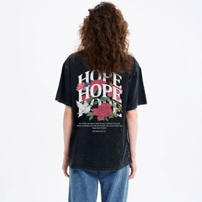 Hope Christian Washed T-Shirt