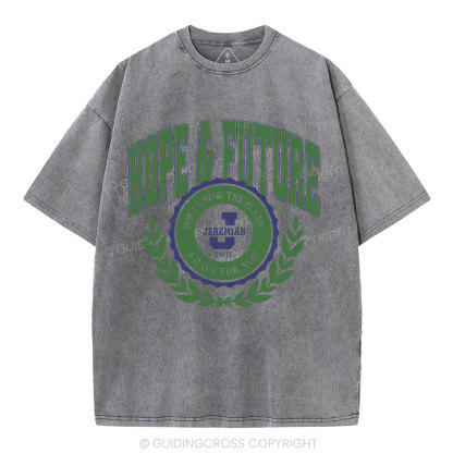 Hope&Future Christian Washed T-Shirt