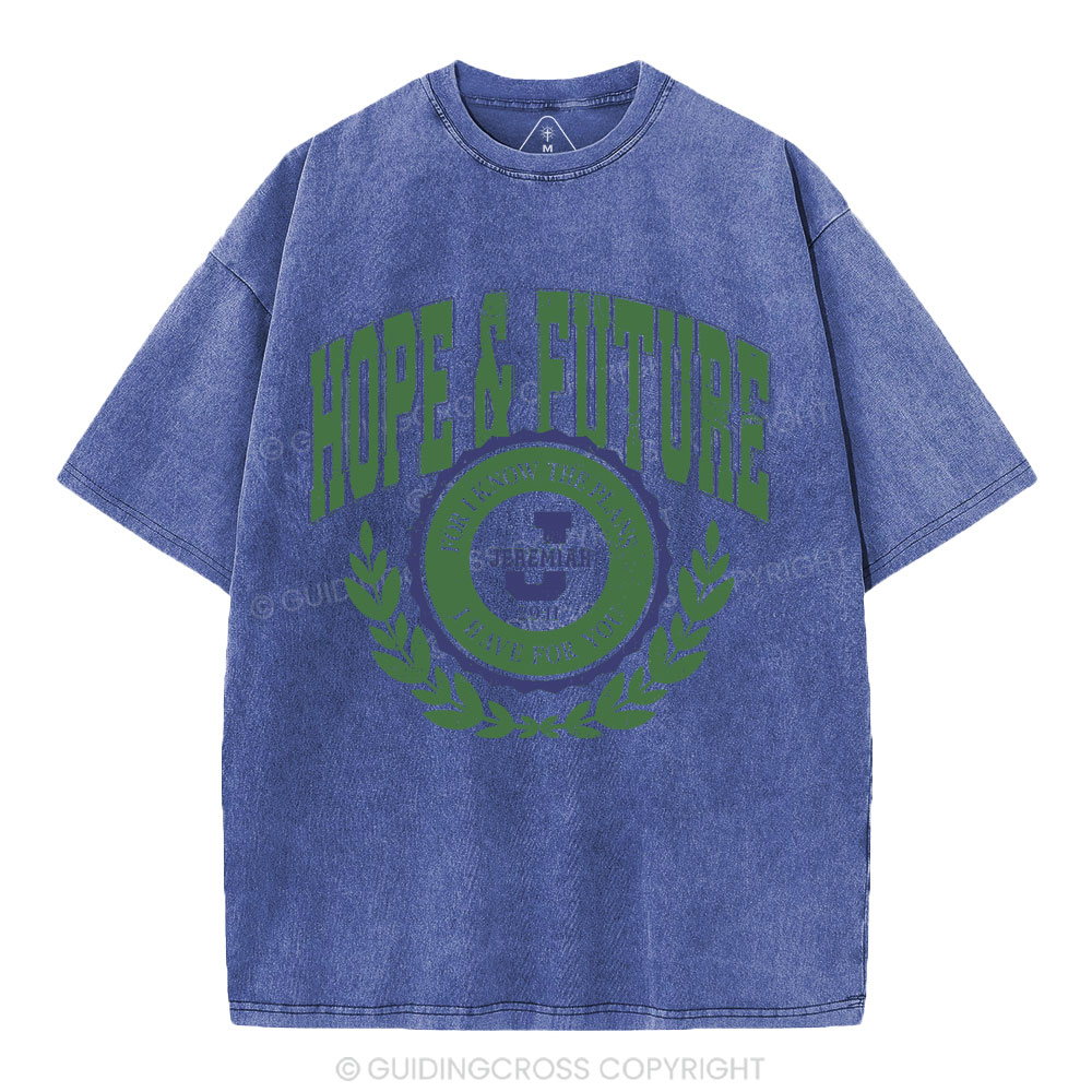 Hope&Future Christian Washed T-Shirt