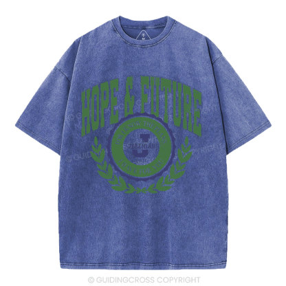 Hope&Future Christian Washed T-Shirt
