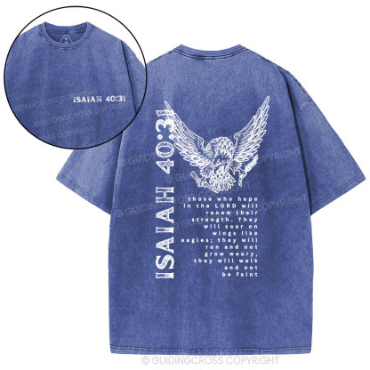 Hope In The Lord Christian Washed T-Shirt