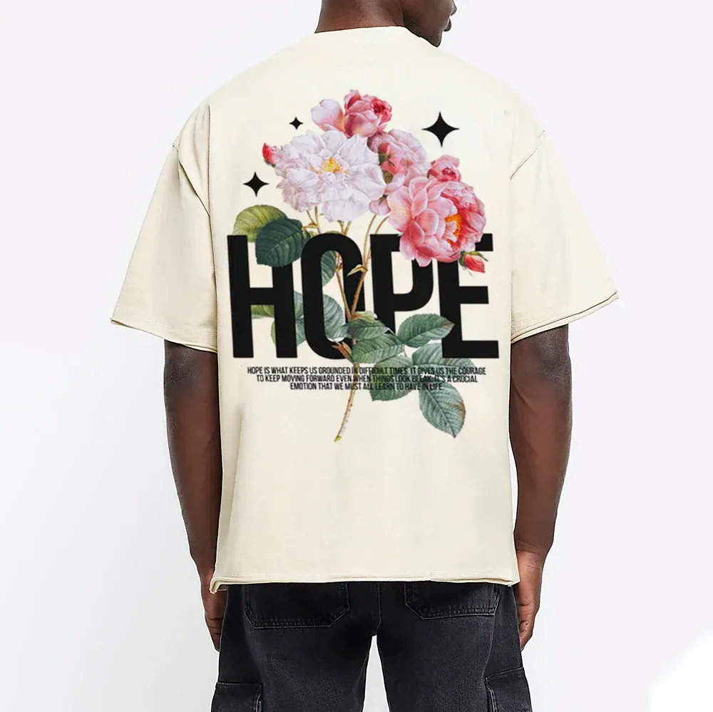 Hope Is Foundational To Faith Christian Washed T-Shirt