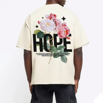 Hope Is Foundational To Faith Christian Washed T-Shirt