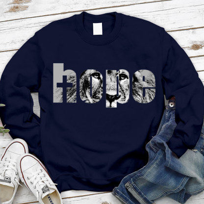 Hope Lion Of Judah Christian Sweatshirt