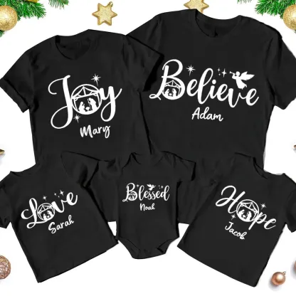True Story Christmas Family Matching Shirts
