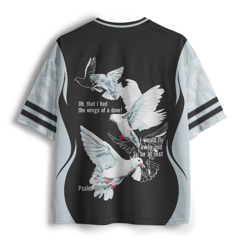 Hope Peace And Love Christian Mesh Jersey