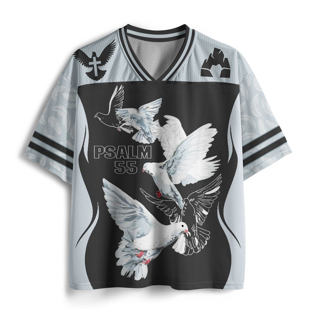 Hope Peace And Love Christian Mesh Jersey