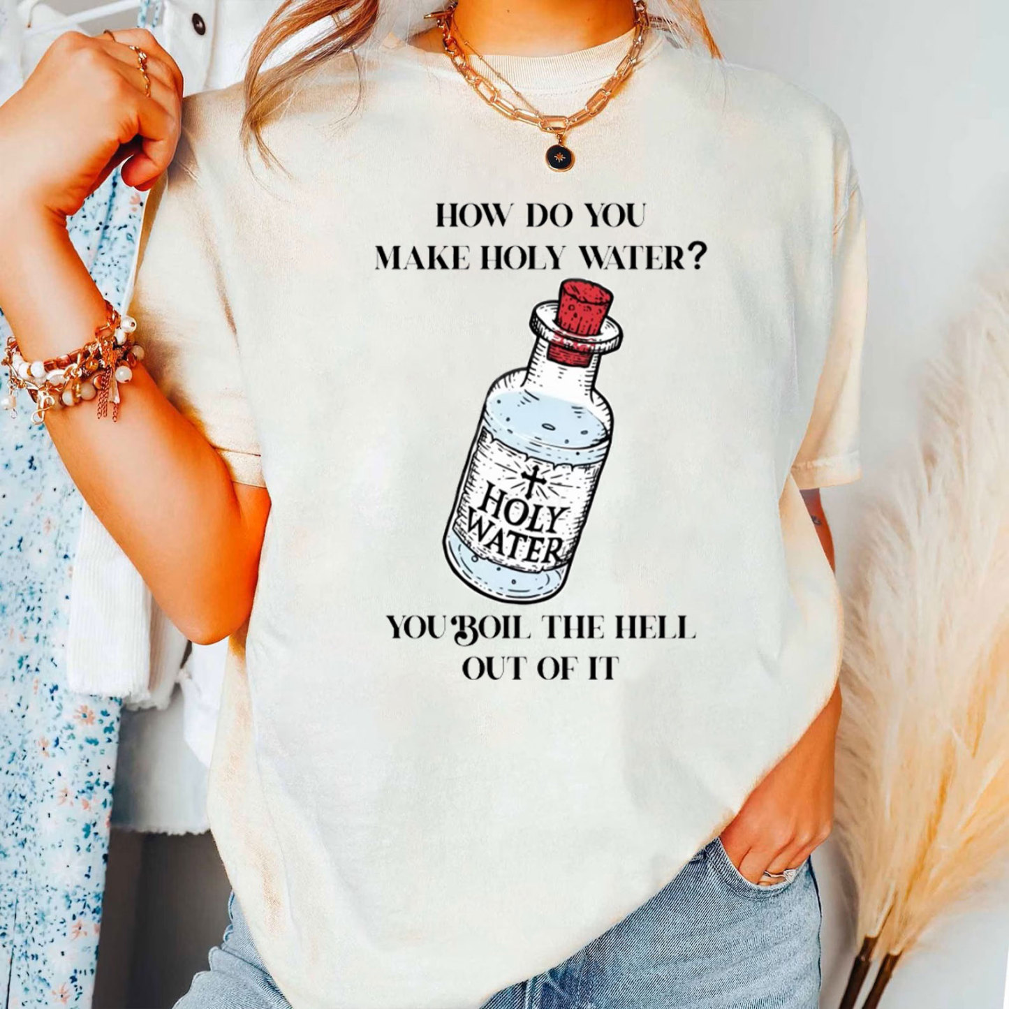 How Do You Make Holy Water Christian T-Shirt