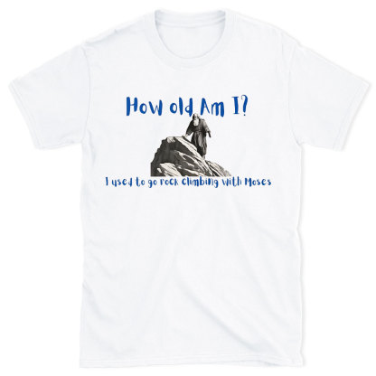 How Old Am I Christian Washed T-Shirt