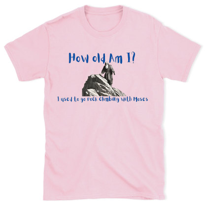 How Old Am I Christian Washed T-Shirt