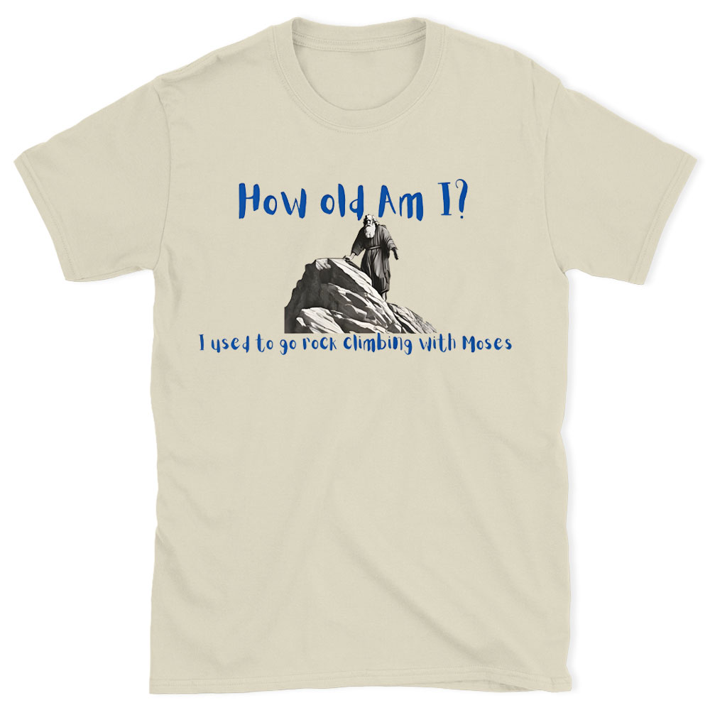 How Old Am I Christian Washed T-Shirt