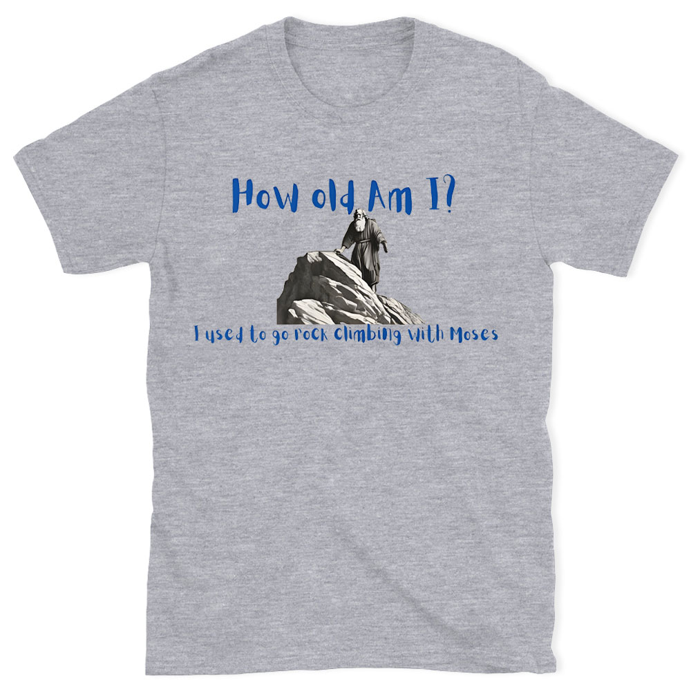 How Old Am I Christian Washed T-Shirt