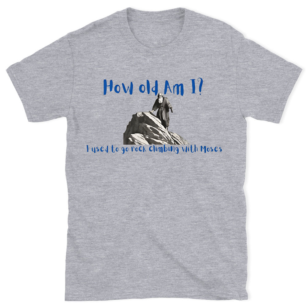 How Old Am I Christian Washed T-Shirt