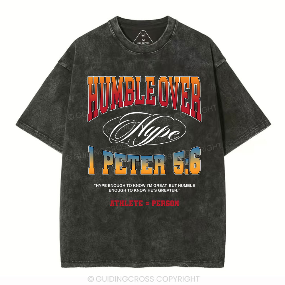 Humble Over Christian Washed T-Shirt