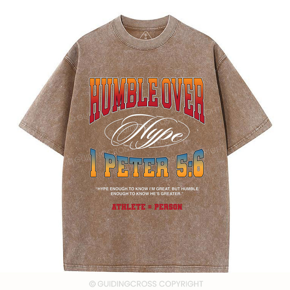 Humble Over Christian Washed T-Shirt