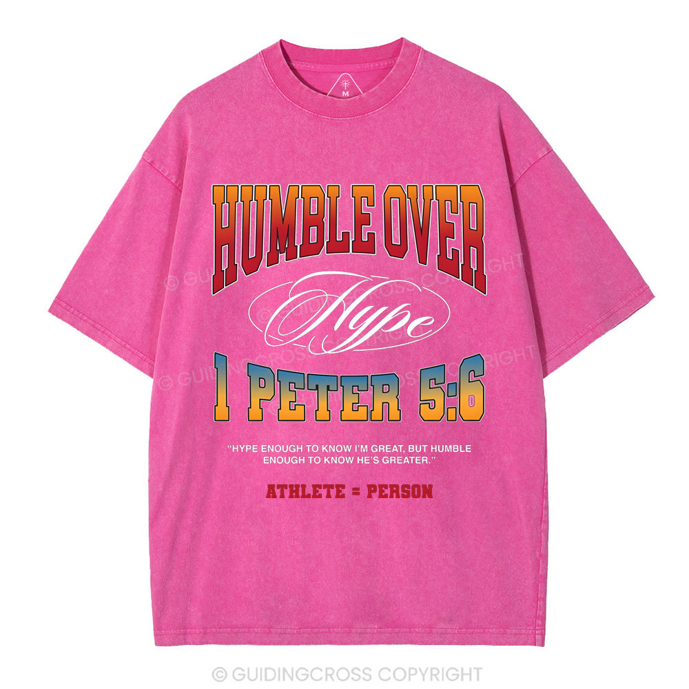 Humble Over Christian Washed T-Shirt