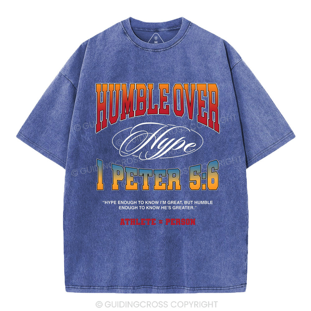 Humble Over Christian Washed T-Shirt