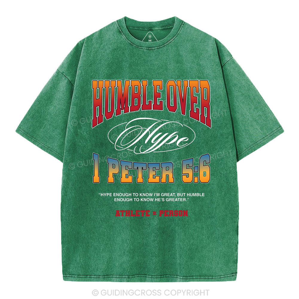 Humble Over Christian Washed T-Shirt