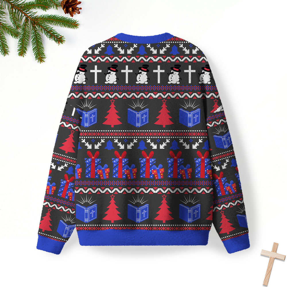 Hungey? Grab A Bible Christian Lightweight Sweater