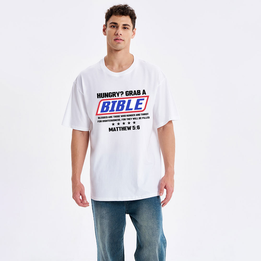 Hungry Grab A Scripture Christian T-Shirt