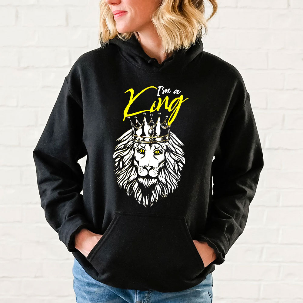 I Am A King Christian Hoodie