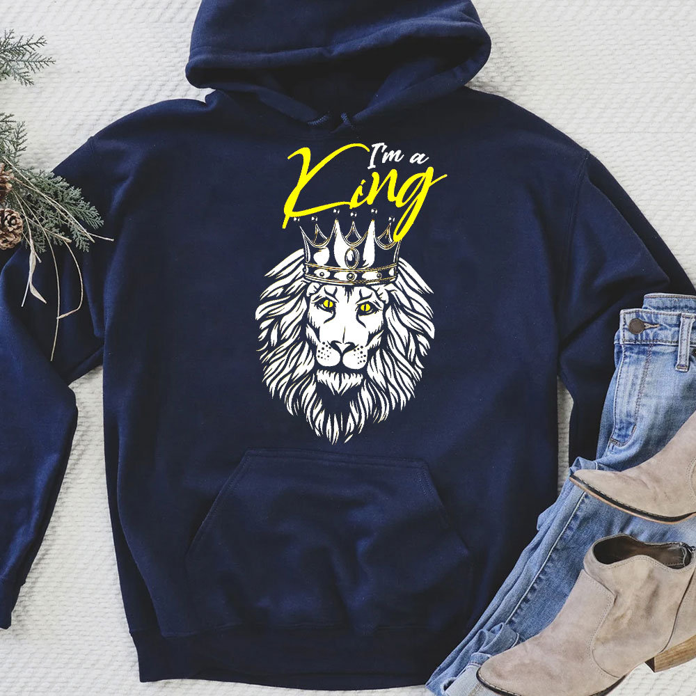 I Am A King Christian Hoodie