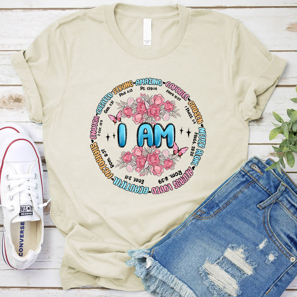 I Am Bible Verse Christian T-Shirt