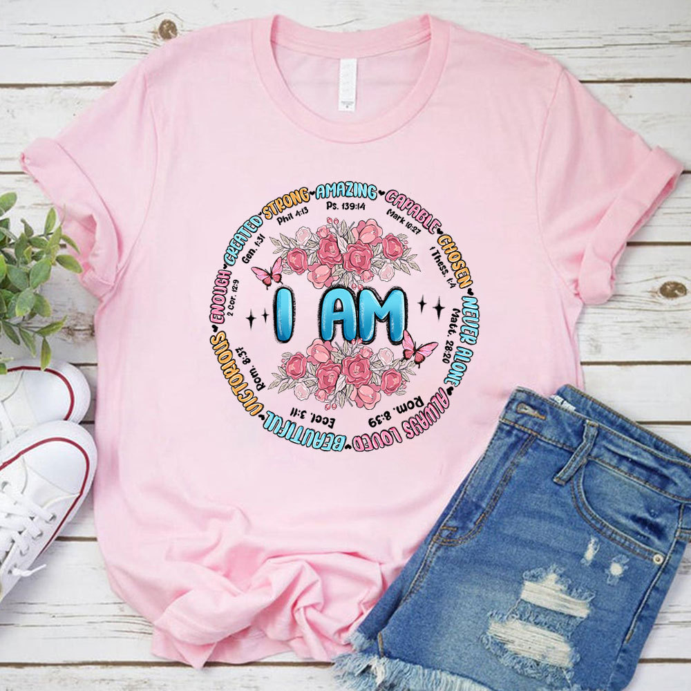 I Am Bible Verse Christian T-Shirt