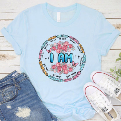 I Am Bible Verse Christian T-Shirt