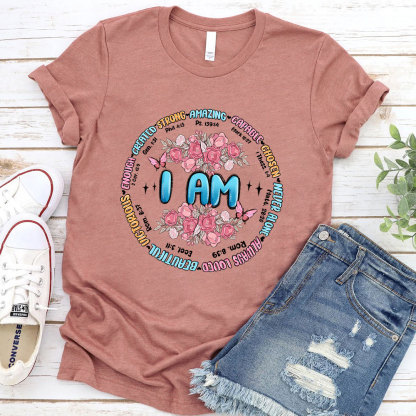 I Am Bible Verse Christian T-Shirt