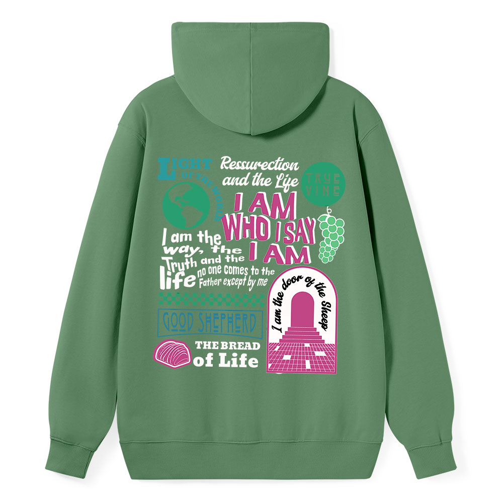 I Am Bible Verse Classic Christian Hoodie
