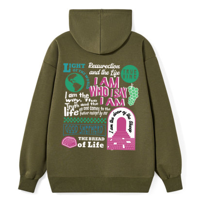 I Am Bible Verse Classic Christian Hoodie