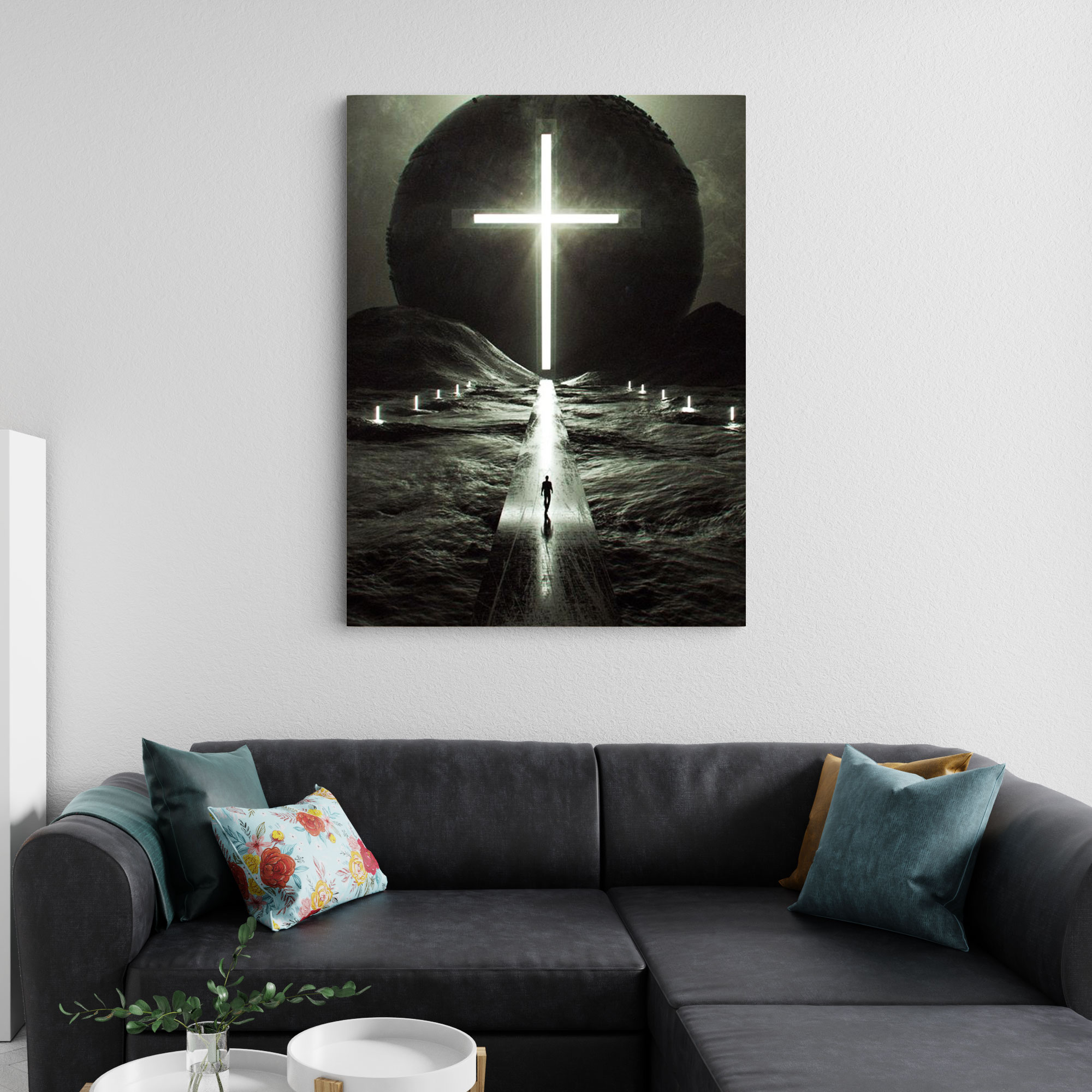 I Am Closer To God Christian Canvas Wall Art