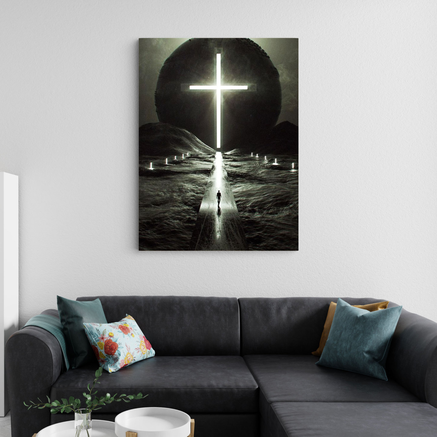 I Am Closer To God Christian Canvas Wall Art