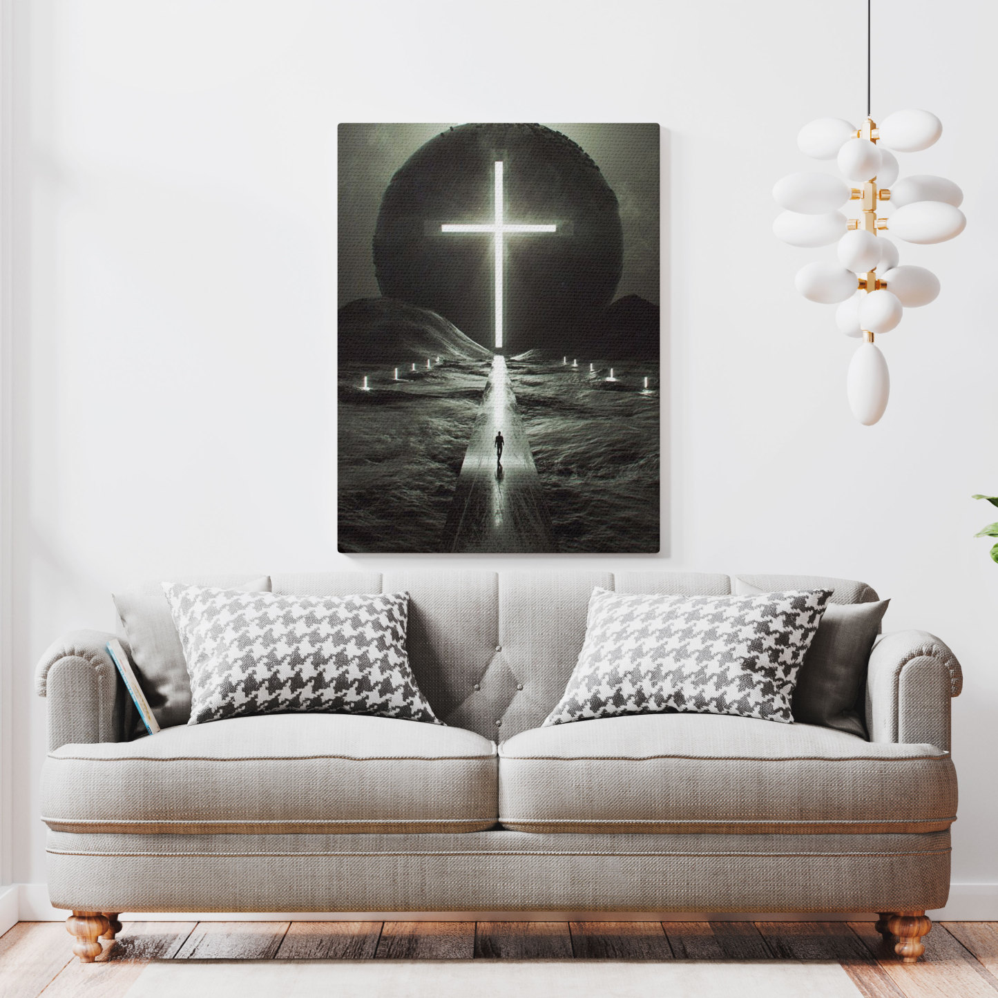 I Am Closer To God Christian Canvas Wall Art