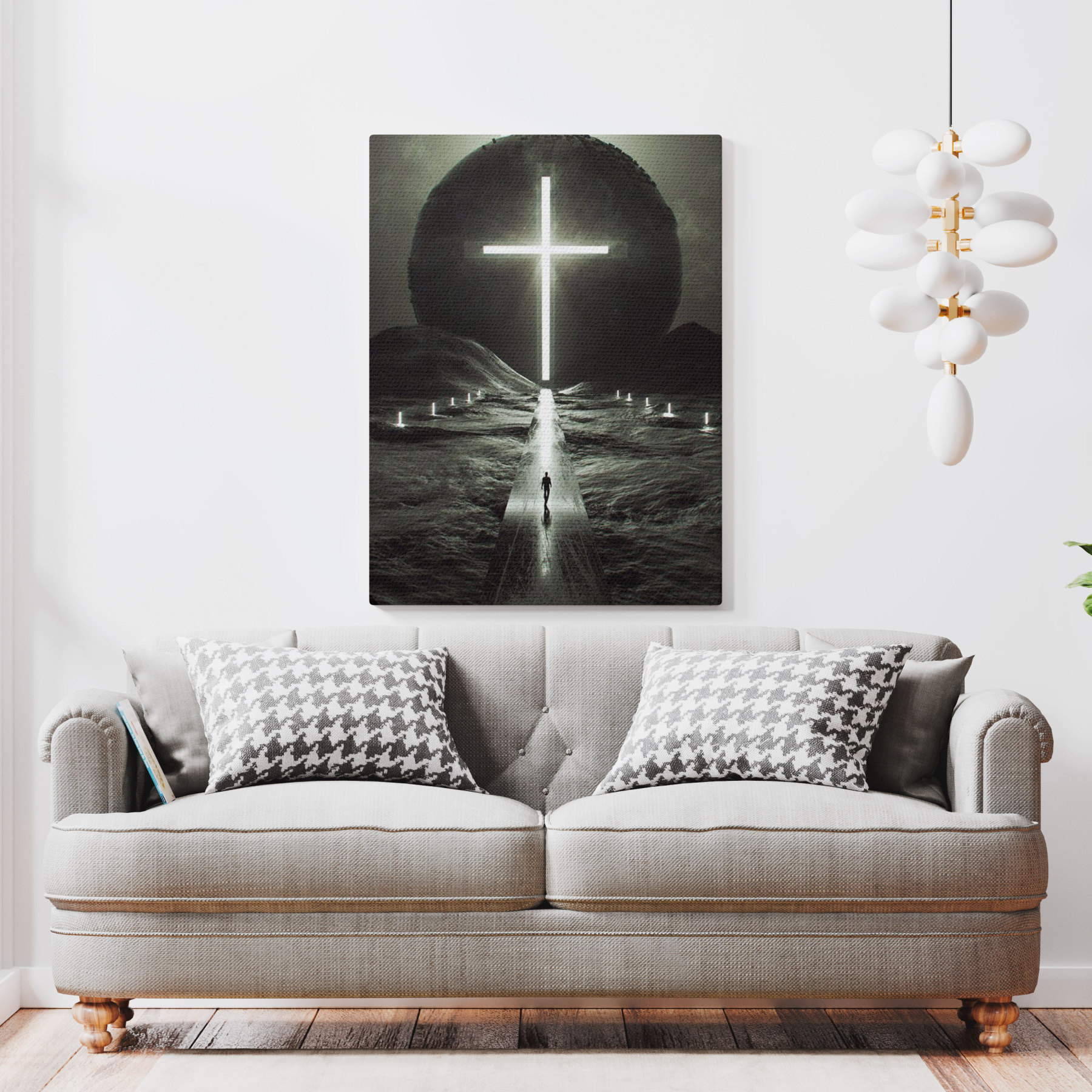I Am Closer To God Christian Canvas Wall Art