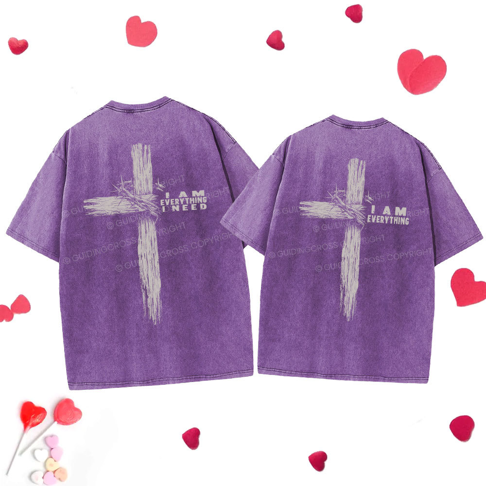 New-Sample Christian Washed T-Shirt Sale - GuidingCross