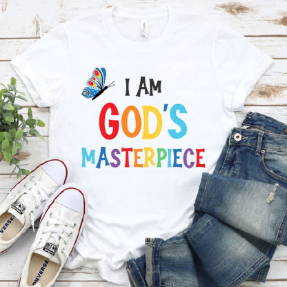I Am God Masterpiece Christian T-Shirt