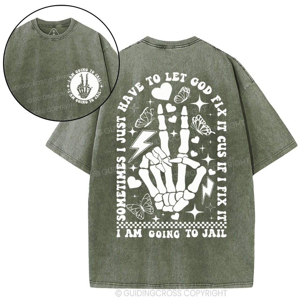 NEW-sample Christian Washed T-Shirt Sale - GuidingCross