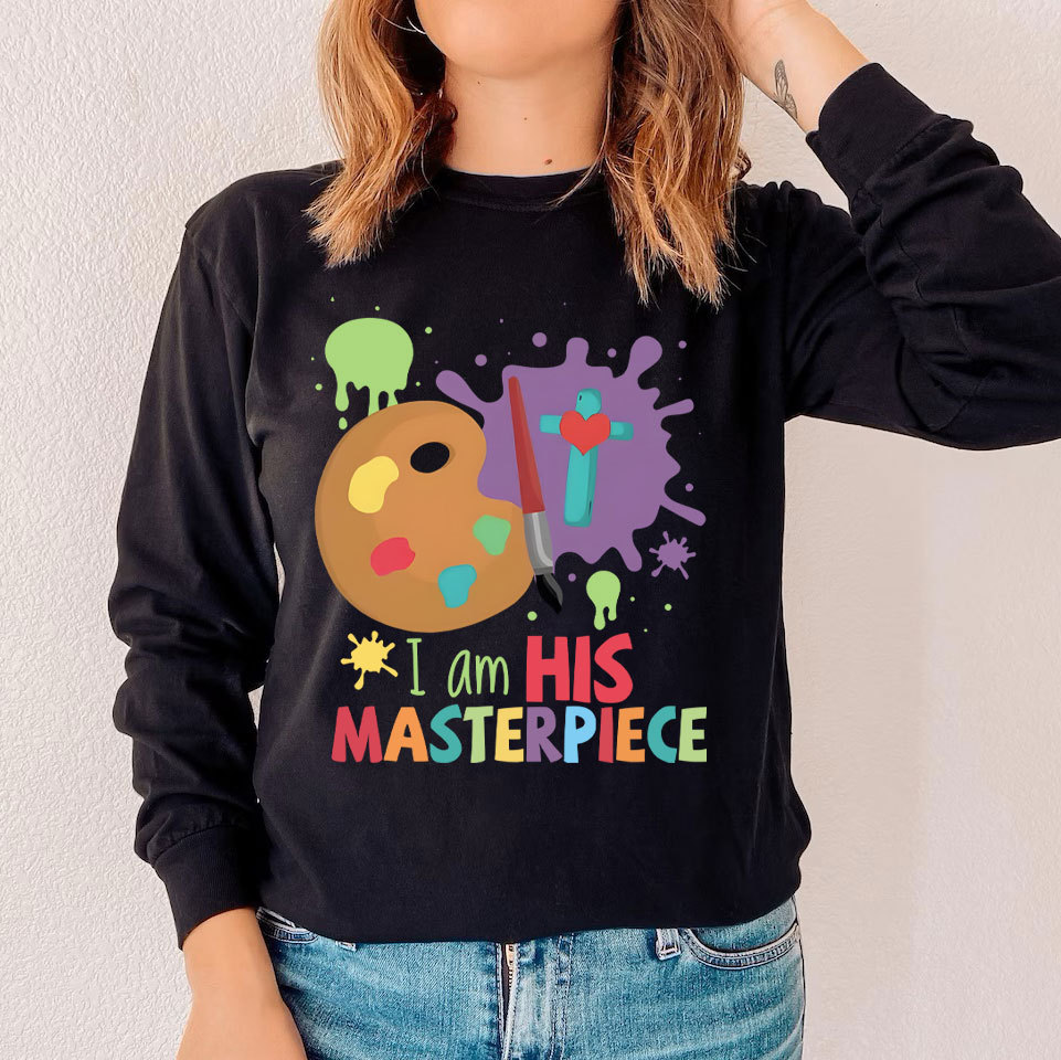 I Am His Masterpiece Long Sleeve T-Shirt