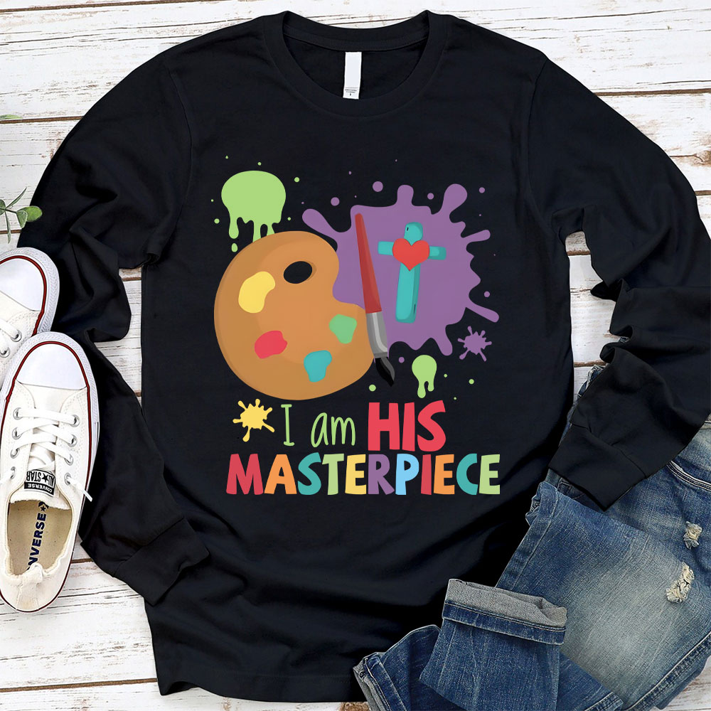 I Am His Masterpiece Long Sleeve T-Shirt