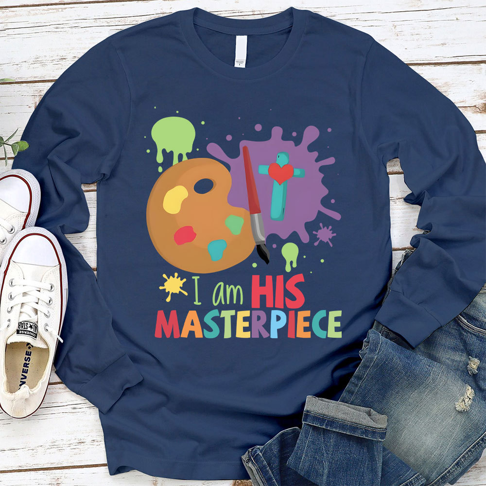 I Am His Masterpiece Long Sleeve T-Shirt