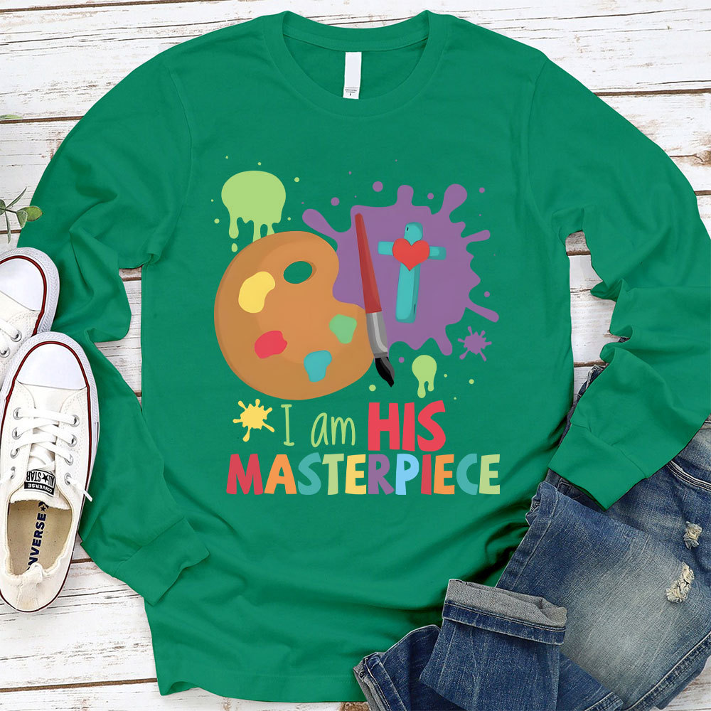 I Am His Masterpiece Long Sleeve T-Shirt