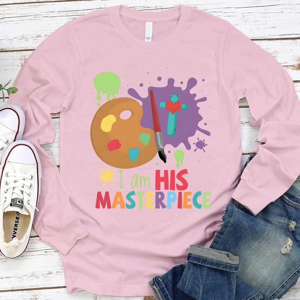 I Am His Masterpiece Long Sleeve T-Shirt