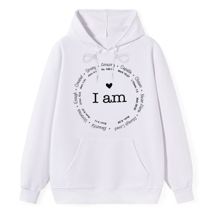 I Am Inspiration Christian Hoodie