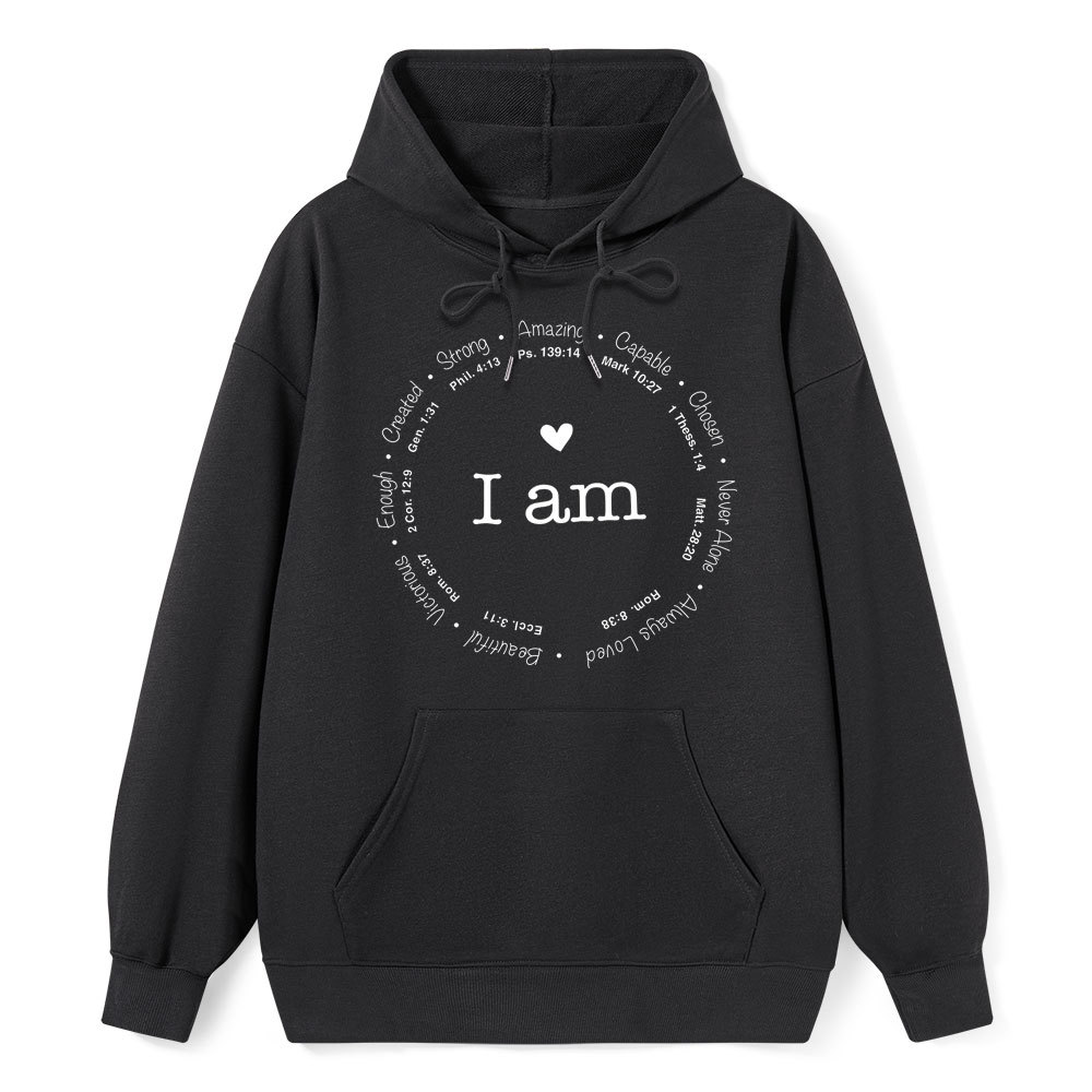 I Am Inspiration Christian Hoodie