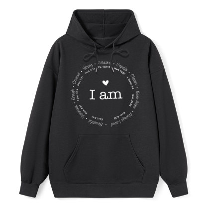 I Am Inspiration Christian Hoodie