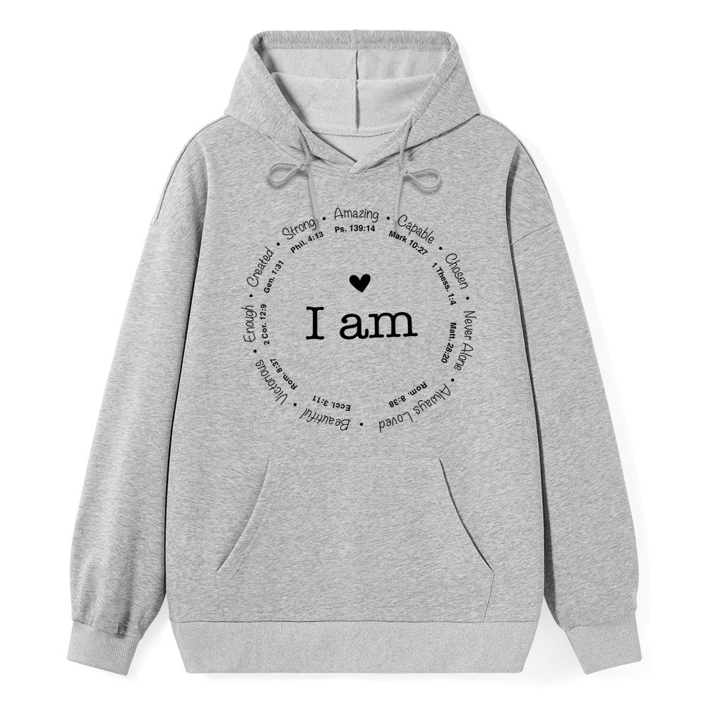 I Am Inspiration Christian Hoodie