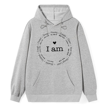I Am Inspiration Christian Hoodie